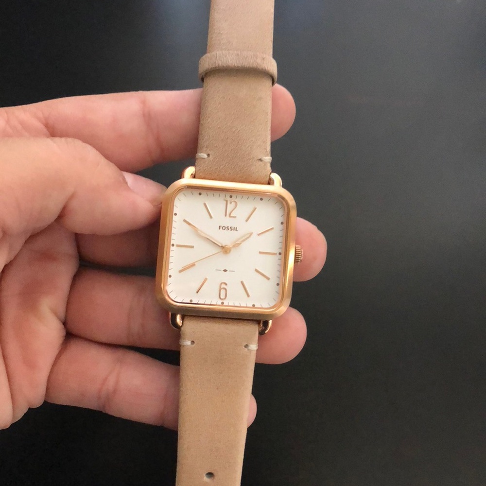 fossil watch (worn one time!)